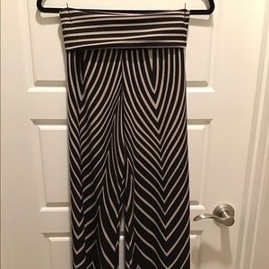 Chevron Palazzo pants size S